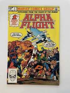 Alpha Flight # 1 NM Marvel Comic Book X-Men Wolverine Puck Avengers Hulk 10 J884