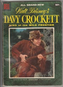 Dell Giant Davy Crockett King of the Wild Frontier #1 (Sep-55) FN Mid-Grade D...