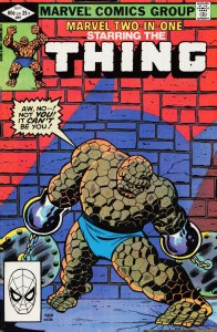 Marvel Two-in-One #91 (1982) The Thing