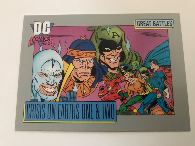 CRISIS ON INFINITE EARTHS #142 card : 1992 DC Universe Series 1, NM/M, Impel