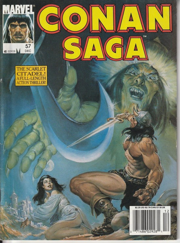 Conan Saga #  Representing 2 stories from Marvel's Savage Sword of Conan .