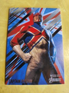 2022 Fleer Ultra Avengers #12 Captain Britain
