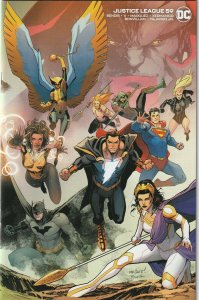 Justice League # 59 Wraparound Variant Cover NM DC 2021 [F9]