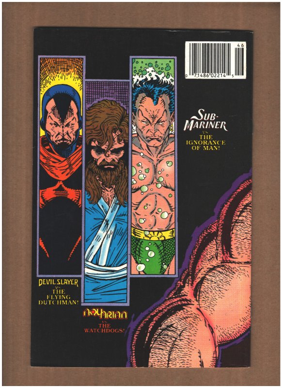 Marvel Comics Presents #46 NEWSSTAND 1990 WOLVERINE Rob Liefeld VF 8.0