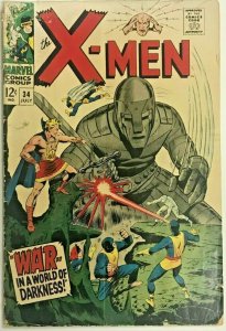 UNCANNY X-MEN#34 GD/VG 1967 MARVEL SILVER AGE COMICS