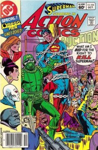 Action Comics #536 (Newsstand) VG ; DC | low grade comic Superman 1982 Omega Men
