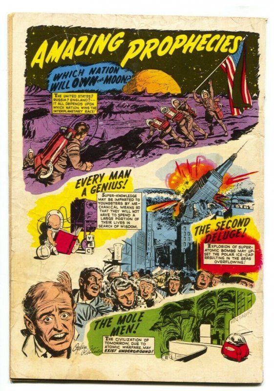 Amazing Adventures #1 sci-fi comic book Wally Wood-1950-Ziff-Davis 