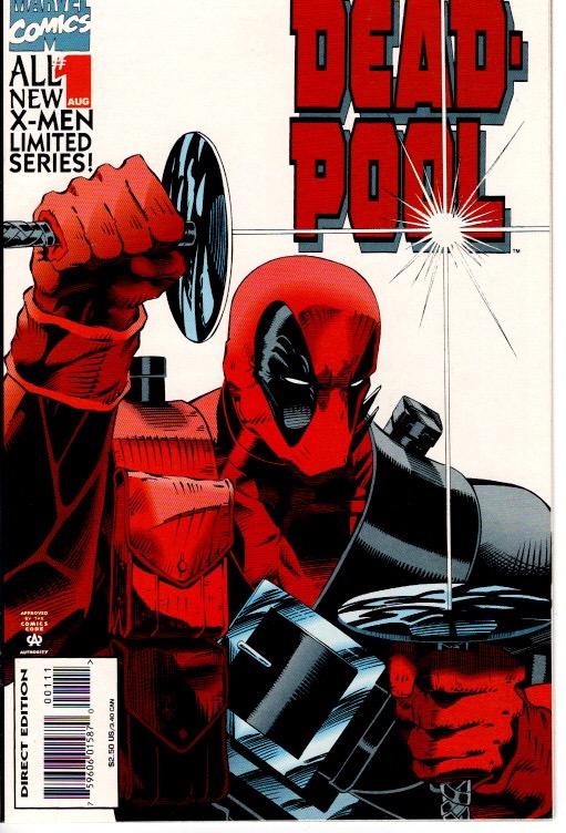 DEADPOOL LIMITED SERIES #1,2,3,4 NEAR MINT $25.00