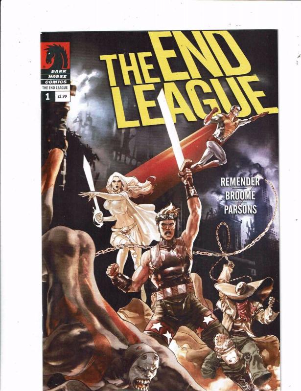 Lot of 2 The End League Dark Horse Comic Books #1 2 KS3