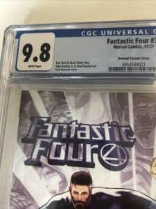 Fantastic Four (2021) #35 (CGC 9.8) Renaud Variant Cover M. Waid Story Census 3!