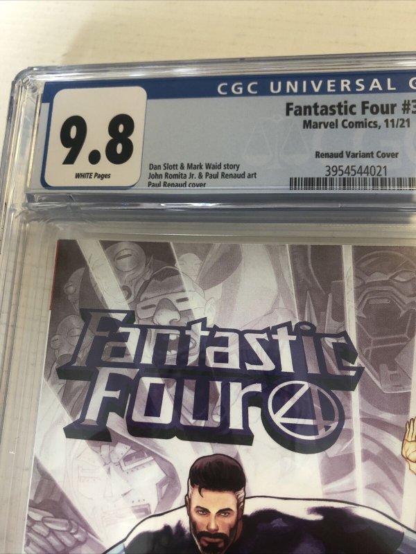 Fantastic Four (2021) #35 (CGC 9.8) Renaud Variant Cover M. Waid Story Census 3!
