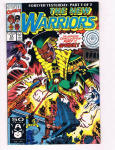 The New Warriors #13 VF Marvel Comics Comic Book X-Men July 1991 DE24