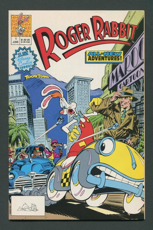 Roger Rabbit #1 / 9.0 VFN/NM  (1st Disney Comics)  1990