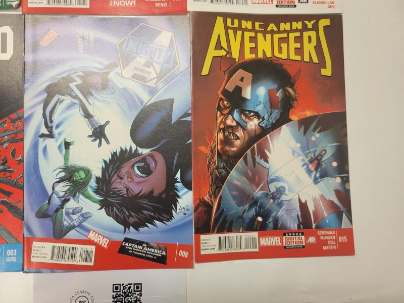 6 Comics #8 15 30 Mighty Avengers #5 She-Hulk #2 Infinity #3 Magneto  28 TJ26