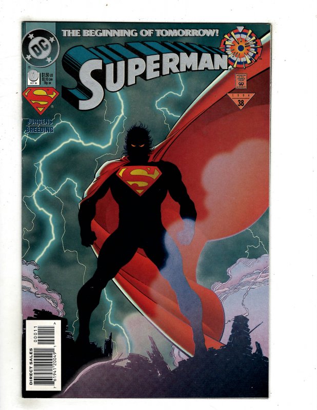 Superman #0 (1994) DC Comic Superman OF8