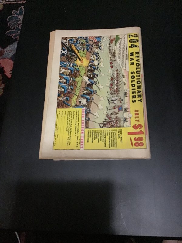 Blackhawk #153 (1960) 1st Boomerang master! Iron mask Blackhawk! GD/VG Wow!