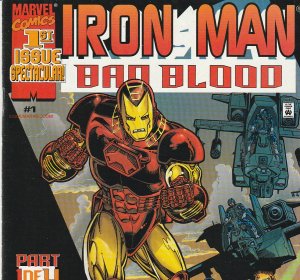 Iron Man – Bad Blood # 1,2,3,4  Justin Hammer's Revenge !!!!