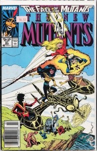 The New Mutants #61 Newsstand Edition (1988) New Mutants
