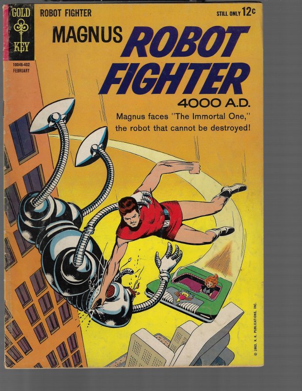 Magnus Robot Fighter #5 (Dell, 1964) VG/FN