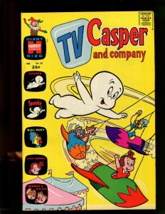 TV CASPER & COMPANY GIANT SIZE #25 (8.0) A DREAM OF A DOLL! 1970~
