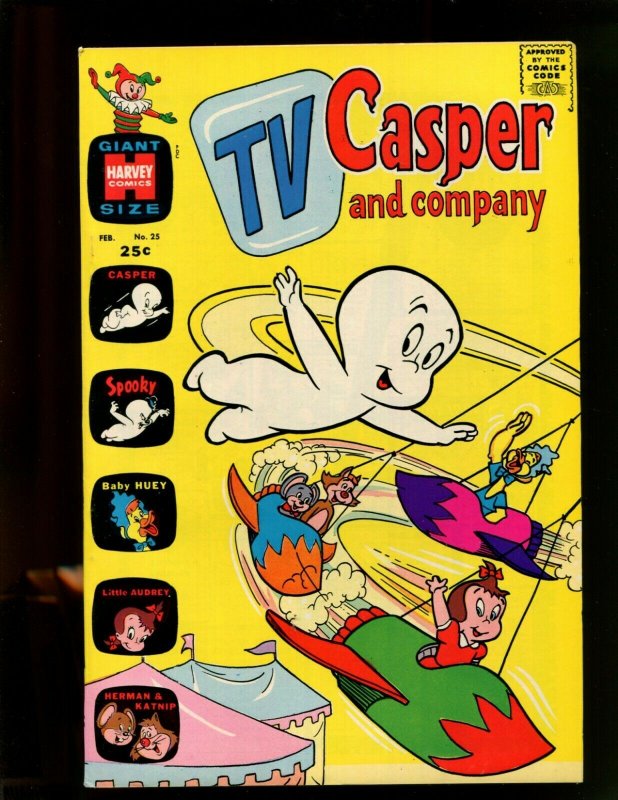 TV CASPER & COMPANY GIANT SIZE #25 (8.0) A DREAM OF A DOLL! 1970~
