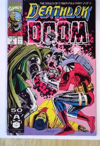 Deathlok #3 Marvel Comics (1991) FN+ 1st Print Comic Book