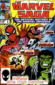 MARVEL SAGA (1985 Series) #2 Very Fine Comics Book