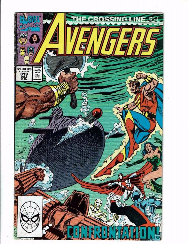 6 Marvel Comics # 6 65 319 1 97 34 Avengers Daredevil Dr. Strange Excalibur J114