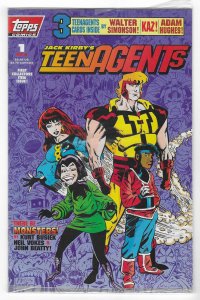 Jack Kirby's TeenAgents #1 (1993)  Polybagged