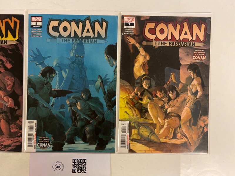 3 Conan Marvel Comic Books # 7 8 9 Avengers Defenders Thor Hulk 69 JS64