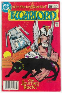 Warlord #71 Newsstand Edition (1983)