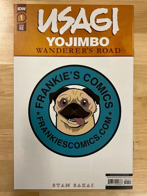 Usagi Yojimbo: Wanderer's Road #1 Frankies Comics Cover (2020)