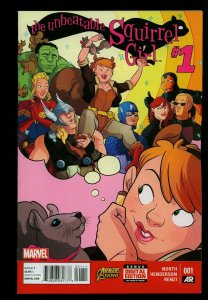 The Unbeatable Squirrel Girl #1 2015- Marvel comics- High Grade Unread NM