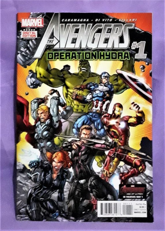 AVENGERS Operation Hydra #1 MCU Tie-In Andrea Di Vito (Marvel 2015)