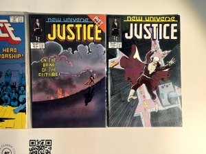 4 Justice Marvel Comic Books # 17 18 19 24  Avengers Defenders Spiderman 50 JS12