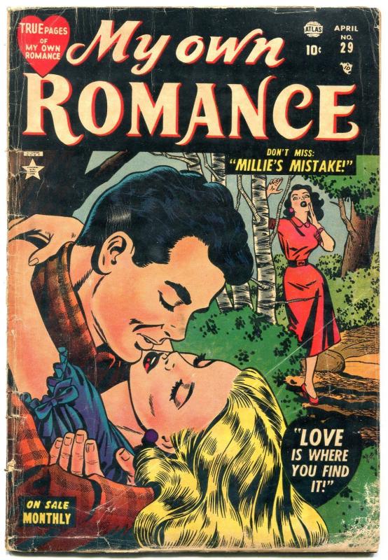 My Own Romance #29 1953- Atlas Romance- Jay Scott Pike G