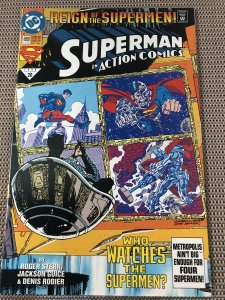 Action Comics #689 : DC 7/93 NM-; Cyborg Superman, Steel, Reign storyline