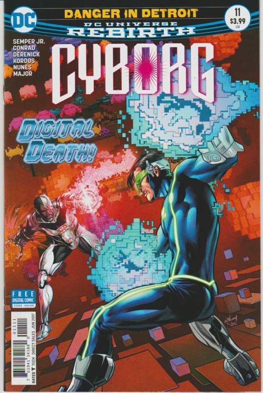 Cyborg # 11 Cover A DC NM 2016 Series [I3]