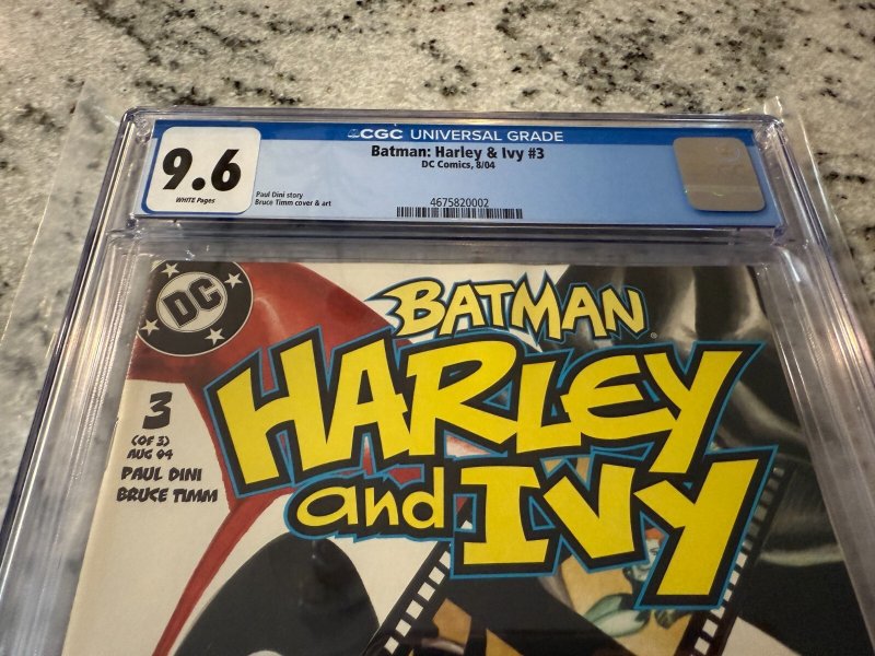 Batman Harley And Ivy # 3 CGC Graded 9.6 DC Comic Book 2004 JH22