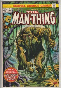 Man-Thing #1 (Jan-74) FN/VF Mid-High-Grade Man-Thing