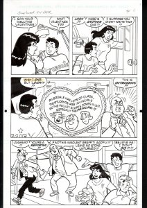 Jughead #44 Page 4 Original Comic Book Art- Archie- Stan Goldberg