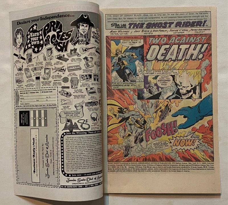 *Ghost Rider (1973) #20 Near Mint- (Original Owner Collection!)