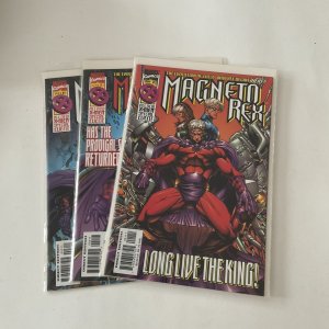 Magneto Rex 1 2 3 Lot Run Set Near Mint Nm Marvel