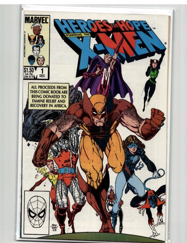 Heroes for Hope Starring the X-Men (1985) X-Men