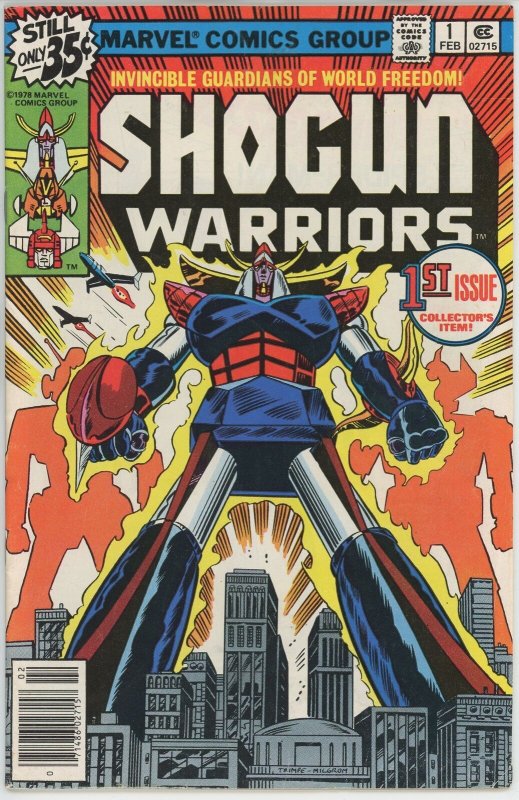 Shogun Warriors #1 (1979) - 7.0 FN/VF *1st Appearance Raydeen* 