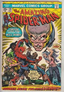 Amazing Spider-Man #138 (Nov-74) VG+ Affordable-Grade Spider-Man