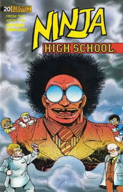 Ninja High School #20 VF/NM; Malibu | save on shipping - details inside