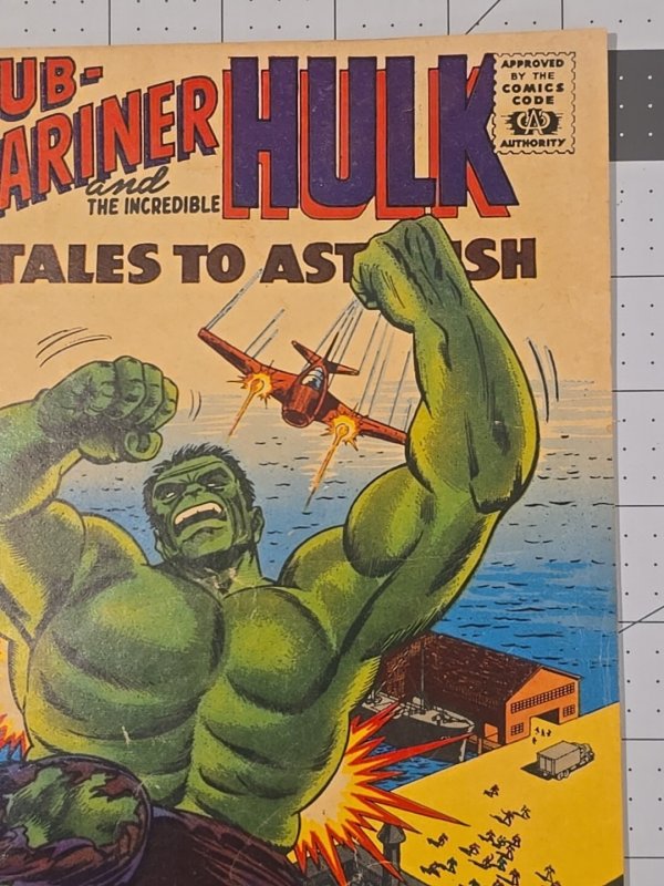 Tales to Astonish #85 Awesome Hulk Cover (Marvel Comics November 1966)