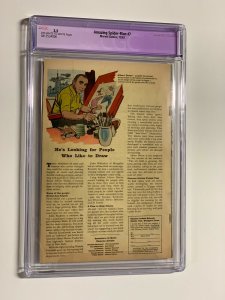 Amazing Spider-man 7 cgc 3.5 ow/w pages trimmed cover