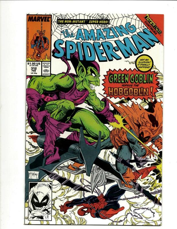 Amazing Spider-Man # 312 NM Marvel Comic Book Venom Todd McFarlane DS4